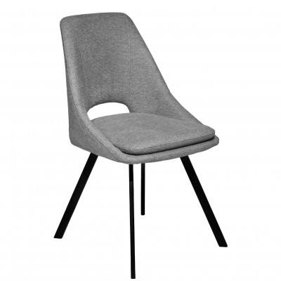 Fabric Dining Chair Loriente Gray