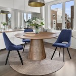 Fabric Dining Chair Loriente Blue