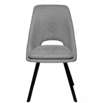 Silla de Comedor de Tejido Loriente Gris