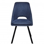 Fabric Dining Chair Loriente Blue