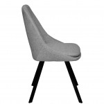 Fabric Dining Chair Loriente Gray