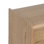 Wooden Bedside Table 397 Brown