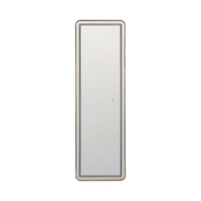 Rectangular Metal Mirror With Lighting 555