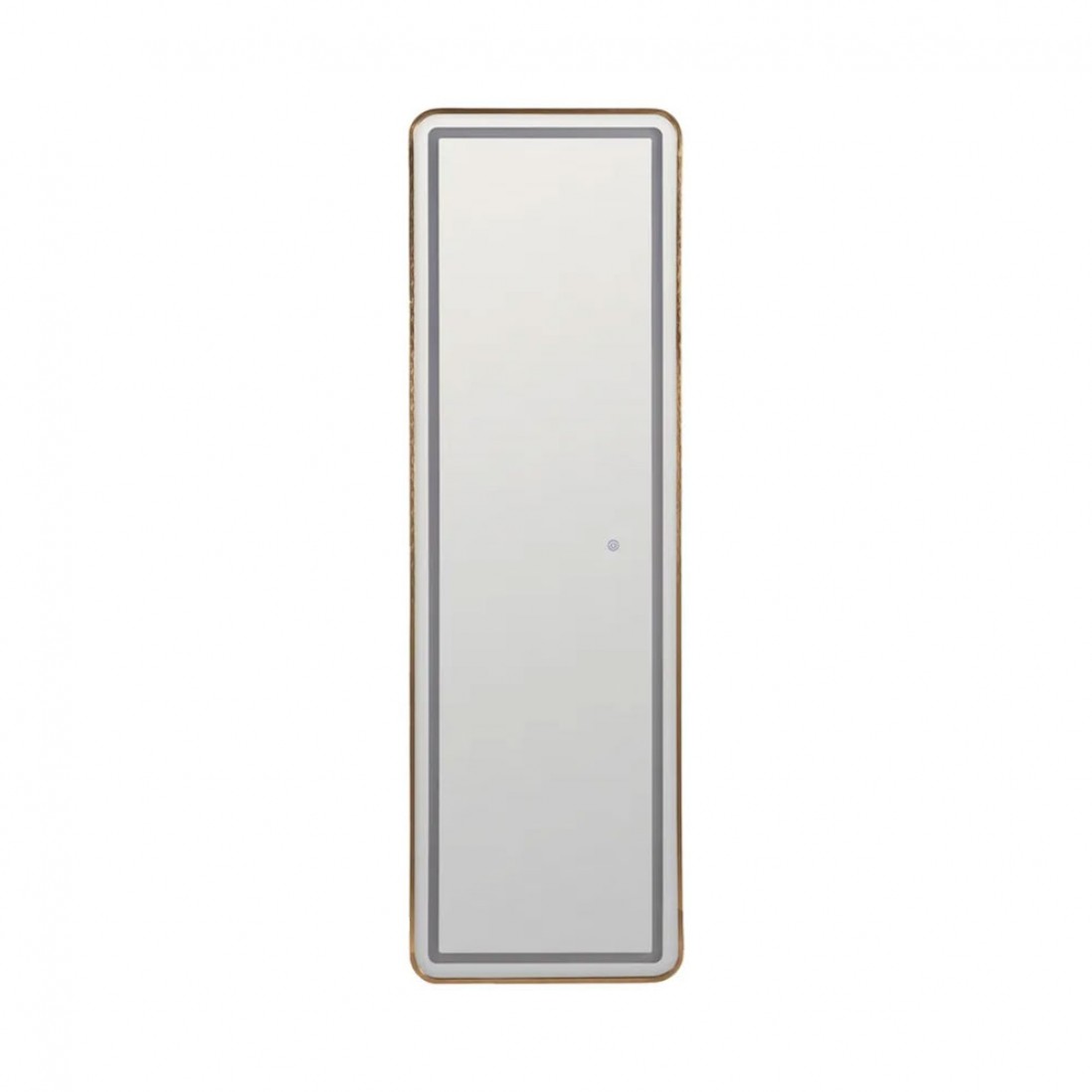 Rectangular Metal Mirror With Lighting 555