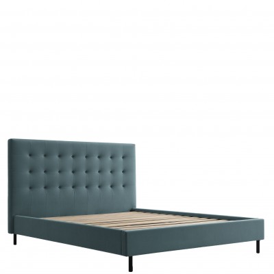 Double Bed with Mattress Platform 160x200 cm Tormes Green