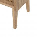 Wooden Bedside Table 397 Brown