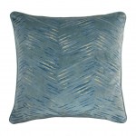 Soft Sparkle Abstract Decorative Cushion Square Emerald Green