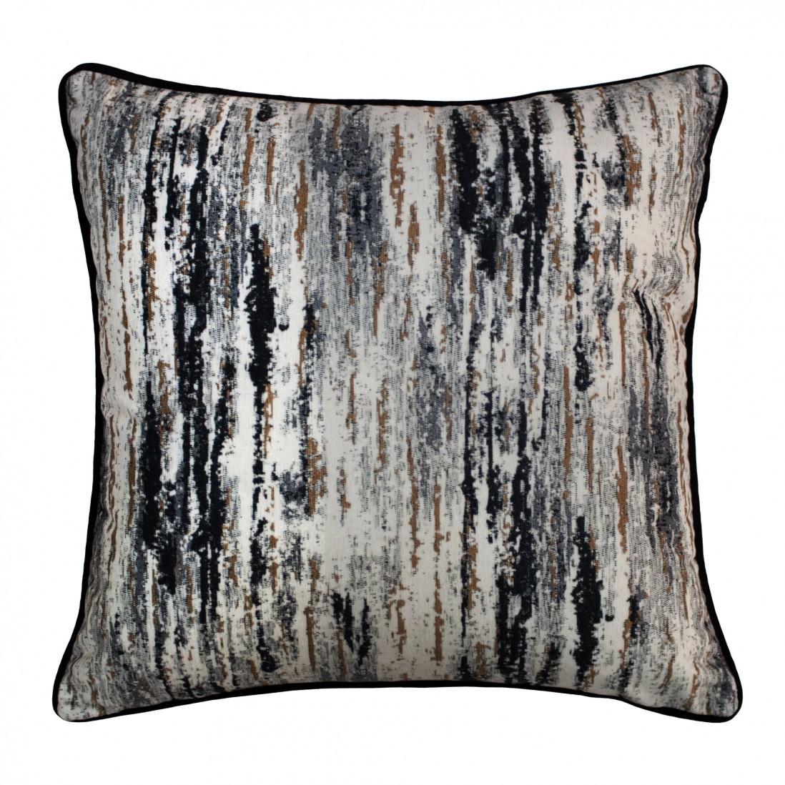 Blur Abstract Decorative Cushion Square Gray