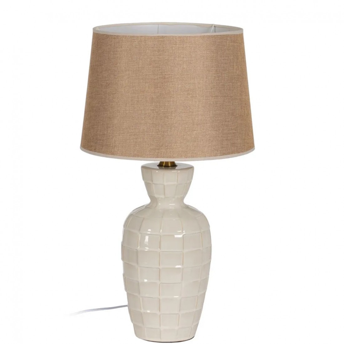 Ceramic Table Lamp 625 White