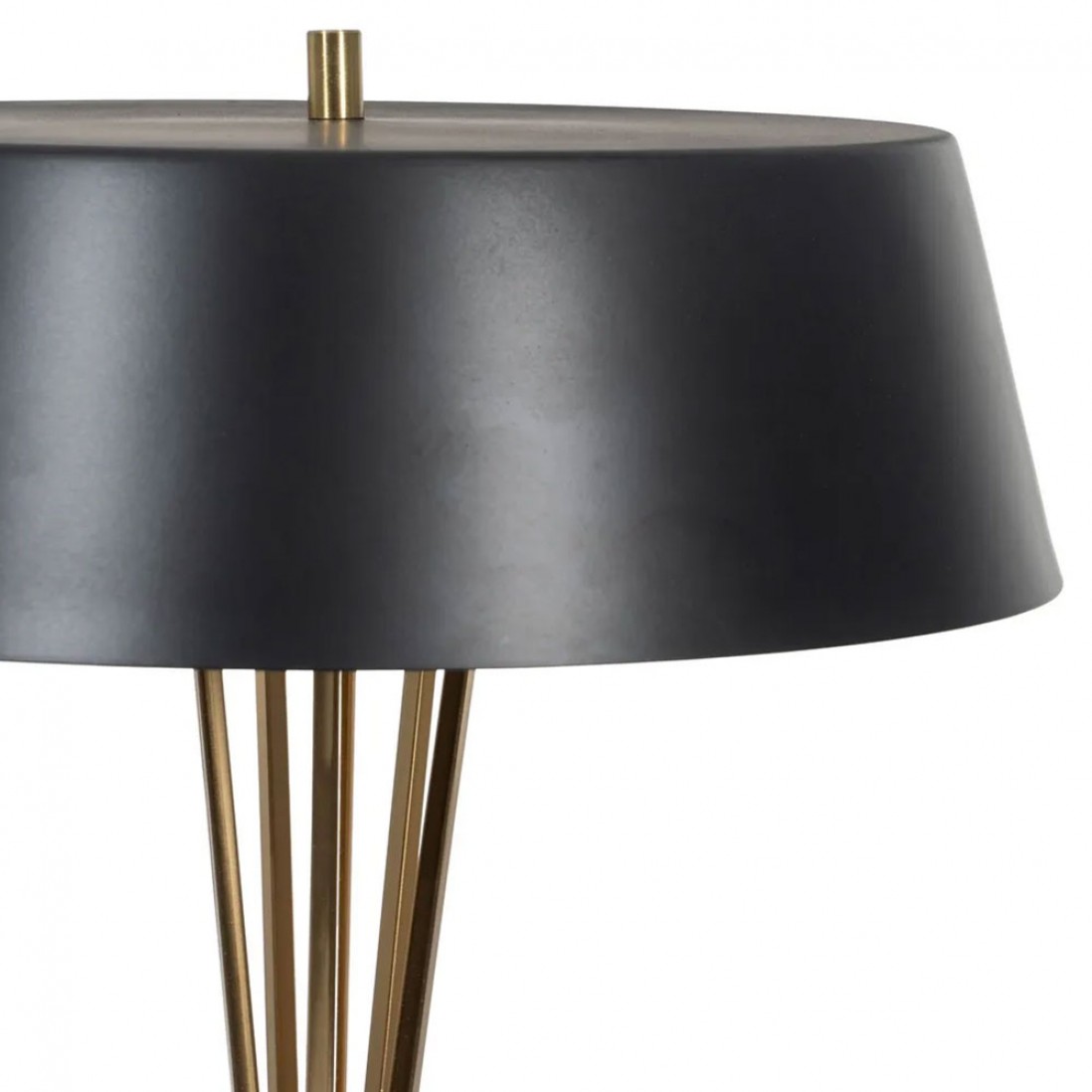 Iron Table Lamp 173 Black/Golden