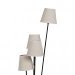 Iron Floor Lamp 621 Brown/Cream