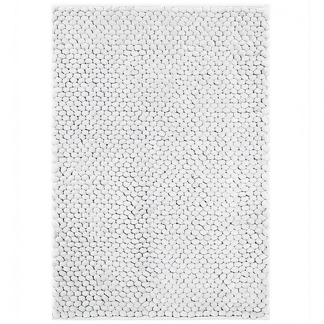 Vienciana Bath Rug White