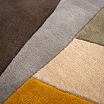 Geometric Wool Area Rug Cripto Multicolor