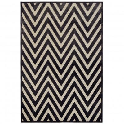 Geometric Area Rug Baltimore 347/493343 Chocolate Brown