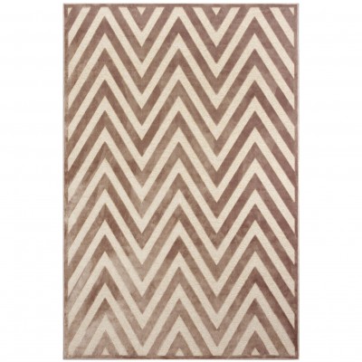 Alfombra Geomtrica Baltimore 347/497540 Beige Oscuro