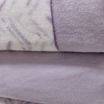 Rialto 4 Piece Polar Double Bed Set Microline Pink