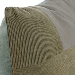 Patchwork Decorative Cushion 483 Square Green