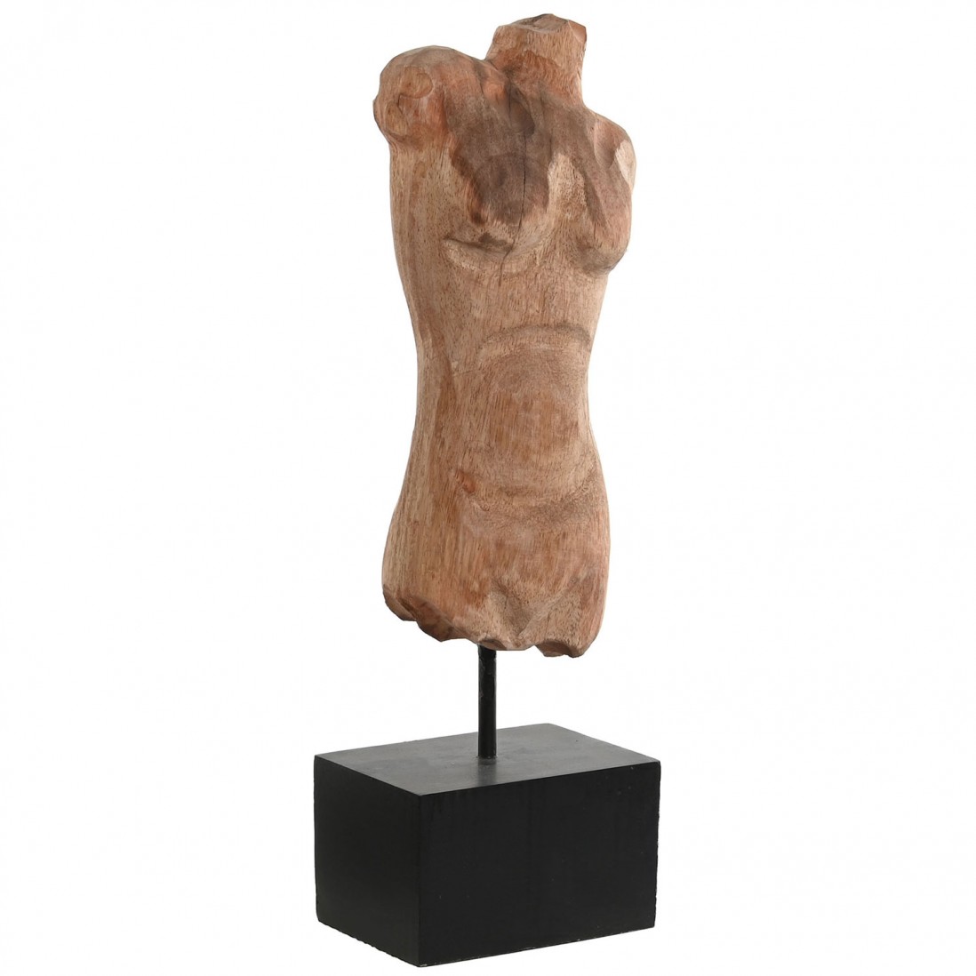 Decorative Wooden/Metal Figure 405 Brown