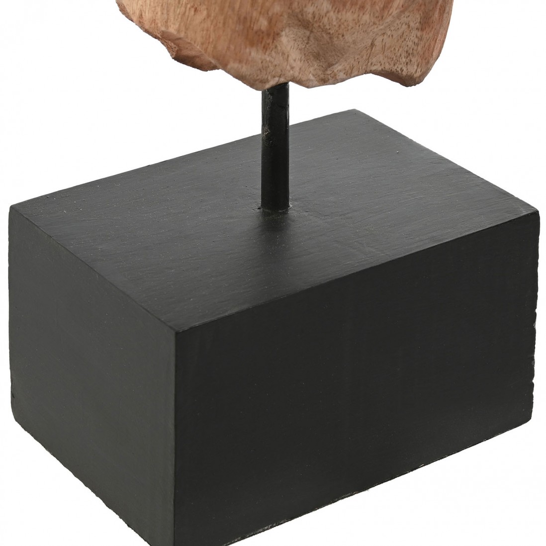 Decorative Wooden/Metal Figure 405 Brown