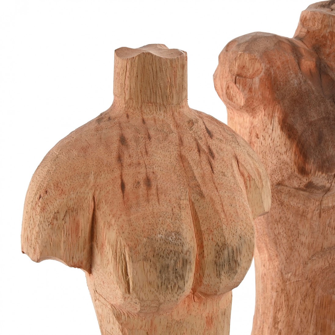 Decorative Wooden/Metal Figure 405 Brown