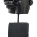 Decorative Resin/Metal Figure 106 Black