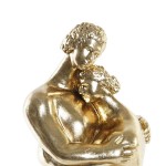 Decorative Resin/Metal Figure 106 Golden
