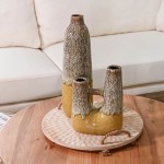 Decorative Ceramic Jar 214C Multicolor