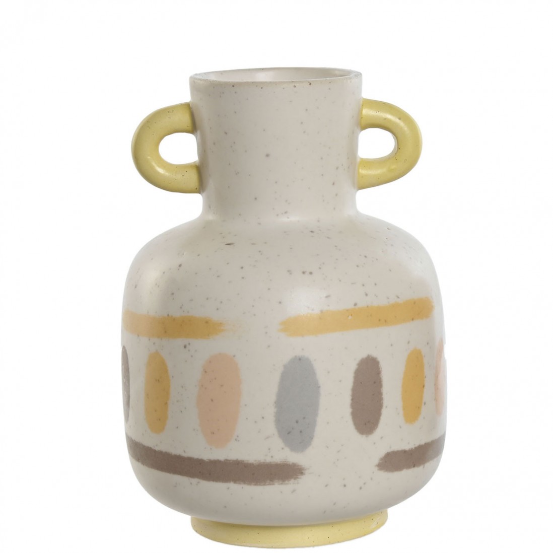 Jarra Decorativa de Dolomite 841 Amarelo
