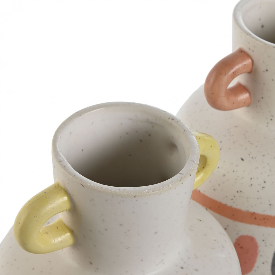 Jarra Decorativa de Dolomite 841 Amarelo