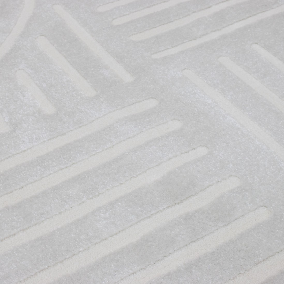 Geometric Area Rug Namur 588/001 White
