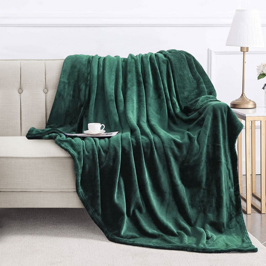 Jilin Blanket Green