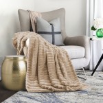 Lines Blanket Beige