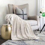 Lines Blanket Natural