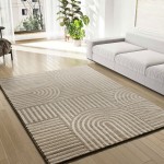 Geometric Area Rug Namur 588/002 Beige