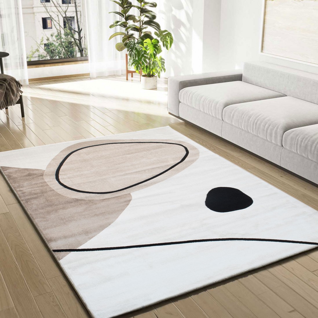 Abstract Area Rug Namur 153/002 Multicolor
