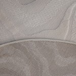 Abstract Round Rug Buckley 42304/070 Gray