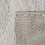 Abstract Area Rug Buckley 42304/060 Ivory White