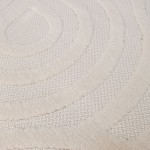 Geometric Area Rug Buckley 42317/060 Ivory White
