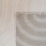 Geometric Area Rug Buckley 42317/060 Ivory White