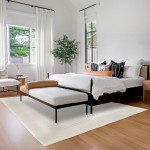 Geometric Area Rug Buckley 42326/060 Ivory White