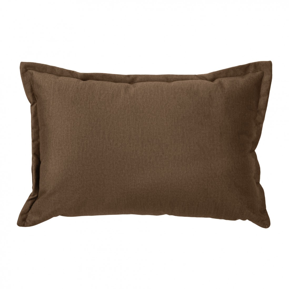 Plain Decorative Cushion Alfin Velvet Brown