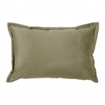 Plain Decorative Cushion Alfin Velvet Beige