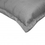 Plain Decorative Cushion Alfin Velvet Gray