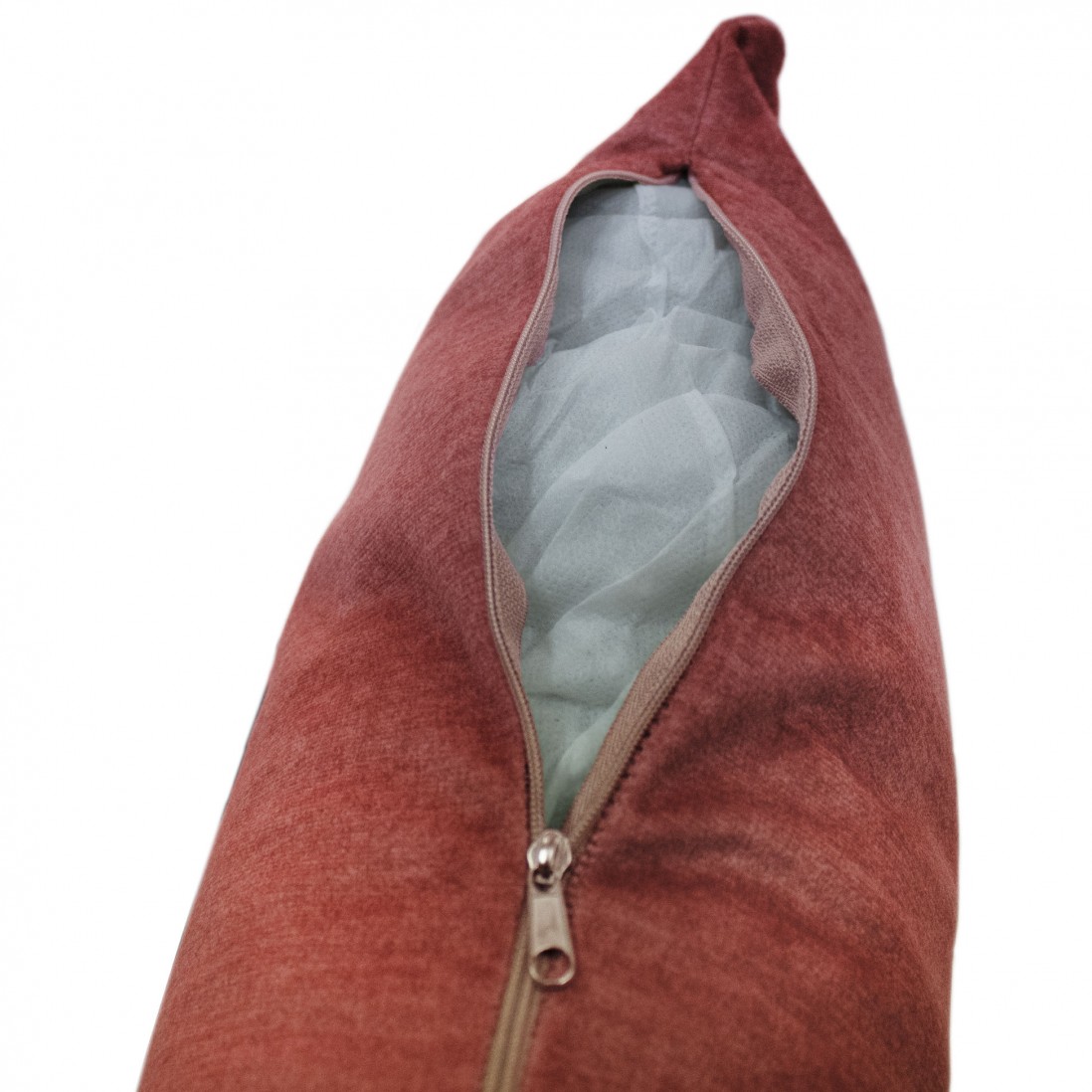 Plain Decorative Cushion Alfin Velvet Pink