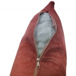 Plain Decorative Cushion Alfin Velvet Pink