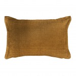 Plain Decorative Cushion Omegus Yellow