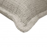 Plain Decorative Cushion Omegus Light Beige