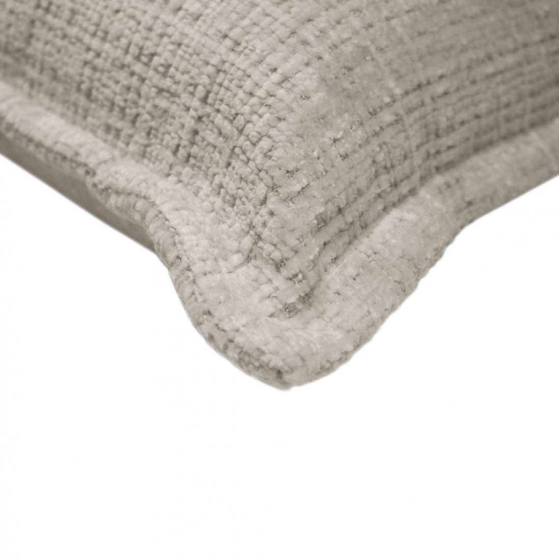 Plain Decorative Cushion Omegus Light Beige