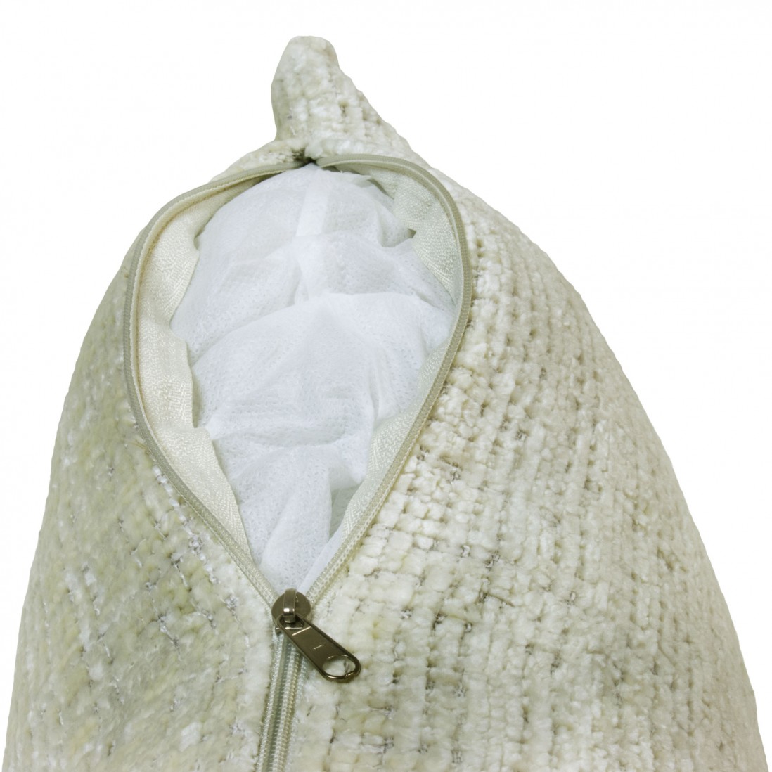 Plain Decorative Cushion Omegus Natural White