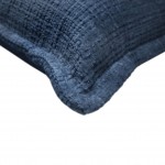 Plain Decorative Cushion Omegus Blue